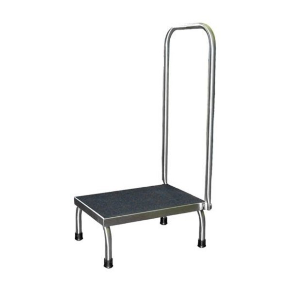 Umf Medical Stainless Steel Foot Stool w/ Handrail SS8378